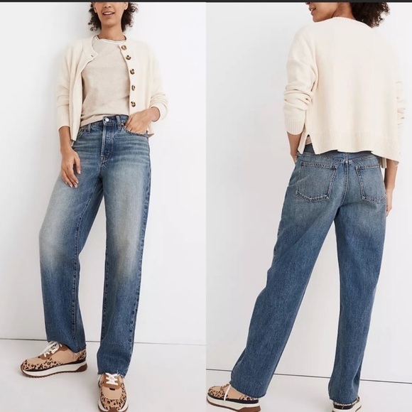 Madewell Denim - Madewell Dadjean Hansford Wash — Raw Hem Edition